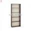 office/library/home furniture simple model wooden bookcase, 5 tiers book shelf in black