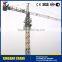 QTP4808, 4t max load, 48m jib, 0.8t tip load topless china tower crane