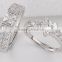 2016 Custom Diamond Engagement Ring 925 Silver Couple Ring, 925 Italian Silver Ring