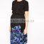 Guangzhou Clothes Floral Hem Layer Maternity Dress for Office