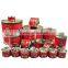 70g*50tins Canned Tomato Paste to Middle East,brix:28-30%