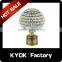 KYOK hot sale Curtain rod accessories curtain finials , glass curtain rod finials