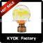 KYOK simple curtain rod finial curtain accessories wholesale,resin/crystal/aluminum material curtain pipe finials                        
                                                                                Supplier's Choice