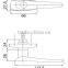 Furniture lock and steel cabinet lock with zinc material