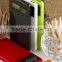 Ultrathin Touch Keyboard Mobile Power Supply Bank with LCD displayer