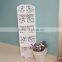 Plastic material foldable corner rack