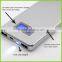 2015 innovative hot new product metal LCD display power bank 6500mah phone charger rohs battery dual ports