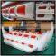 China sports inflatable water banana boat 10 persons flying banana boat for sale