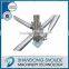 Kwikstage scaffold accessories painted kwikstage Standard Pole