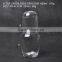 Clear round glass wine decanter with cup cover whole set 300ml                        
                                                Quality Choice