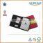 2016 New design a4 pu leather portfolio/folder with buckle and pen for meeting