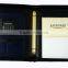 A4 Business PU leather portfolio folder,a4 leather document folder,portfolio folder with zipper