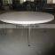 6 ft popular outdoor furniture of folding round table for restaurant use