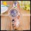 WJ-4813 personality flower geneva beautiful top sale charming colorful women bracelet watch