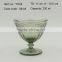 press Wine goblet,Hiball,DOF, sundae cup color glass in smocky grey with sakura design embossed