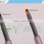ANY Nail Art Beauty Design Pink Metal Oval UV Gel Art Brushes for Nail Art