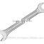 Double Open End Spanner , Chrome Vanadium Steel , Din 3110