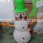Cutely christmas snowman lovely christmas snowman ornaments outdoor high quality personalized christmas snowman ornaments