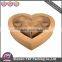small rectangular gift bag promotion grains embossing red custom paper box Heart Shape Paper Box with Window