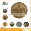 Promotional Craft Manufactuer Custom Engraved Replica Souvenir Coins Challenge Coin Operated Gold Old Coins