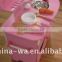 2014 new and popular pink wooden kitchen toys (with cooking set) for children pretend play