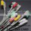 EKG Cable and Leadwires 10 Lead Round 17pin IEC Clip For Spacelabs EKG Machine