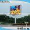 P8 full color outdoor led panel outdoor billboard with pillar installation in square