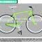 Customized colors 700C Hi-ten steel single speed bike/fixie bike with flip-flop hub