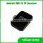 smart android DVB-T2 tv receiver digital micro usb tv tuner for android pad/phone