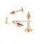 Rose Gold PLate Labret Lip Monroe Tragus Body Piercing Jewelry