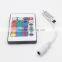 hot sale factory price mini rf 24 key rgb controller
