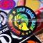 china supplier waterproof UV printed reflective plastic sticker