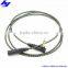 Headphone audio extension cable from 2.5mm female socket connectors to 3.5mm male plug