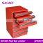 2016 Top Selling 50L Three Drawer Toolbox Fridge