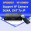 v8 combo DVB-S +DVB-T2 satellite TV receiver support IPTV /Web TV/free sex video for Europe country