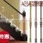 Ornamental iron stair railing design / iron stair railings