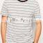 Wholesale high quality custom print italian round neck raglan t shirt