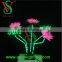 Outdoor &in door decoration flower decoration artificial flower led flower lotus light