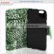 leopard pattern 2 in 1 with card slot separable pu leather phone case covers for zte axon grand nubia z9 x2 x6 x5 x4