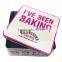 food grade top quality square metal cookies boxes baking