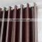 cationic brown striped blackout curtain