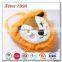custom logo fox fur animal slippers