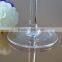 Wonderful hand blown glass wine glass goblet