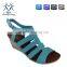2016 fuzzy ladies high heels fancy suede footwear fashion sandal shoes for women