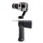 3 Axis Gimbal Stabilizer for go pro sport action camera with mini monitor