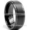 New Mens Black Tungsten Ring