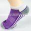 Half terry purple mesh ankle terry sport socks,custom sport socks,sport socks