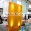 yellow color Acrylic water fountain for indoor decoration