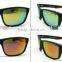 Great quality stylish sun glasses fashion with mirror lense for sun glasses eyewear with orange lens sunglasses