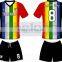 Breathable full set dye sublimated soccer uniform with numbers and name wholesale